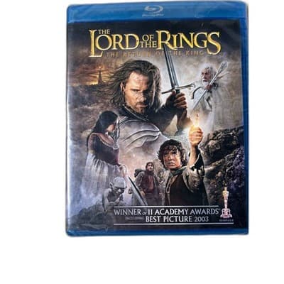 NEW The Lord of the Rings Return of the King 2 Disc Blu Ray DVD SEALED