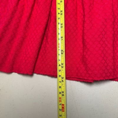 Knox Rose red flutter-sleeve V-neck Y2K Babydoll Strawberry dress XS - Thumbnail 11
