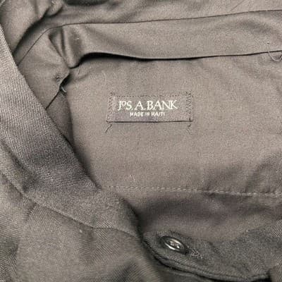 Jos. A. Bank Classic Black Tuxedo — Satin Peak Lapel 43/34 - Thumbnail 7