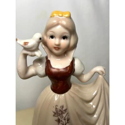 Vintage Disney Snow White porcelain music box - Thumbnail 2