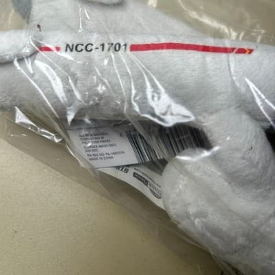 NIB Star Trek USS Enterprise plush toy released by Think Geek in 2012 - Thumbnail 7