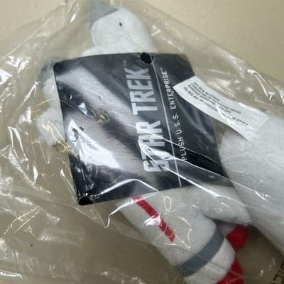 NIB Star Trek USS Enterprise plush toy released by Think Geek in 2012 - Thumbnail 4