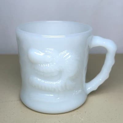 Set of 3 vintage Anchor Hocking Fire-King BC Comics Johnny Hart bowls + Grog mug - Thumbnail 7