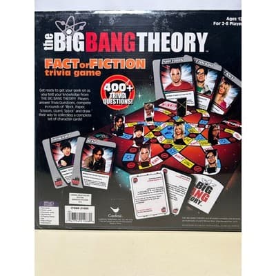 NIB Big Bang Theory Fact or Fiction Trivia Game - Thumbnail 2