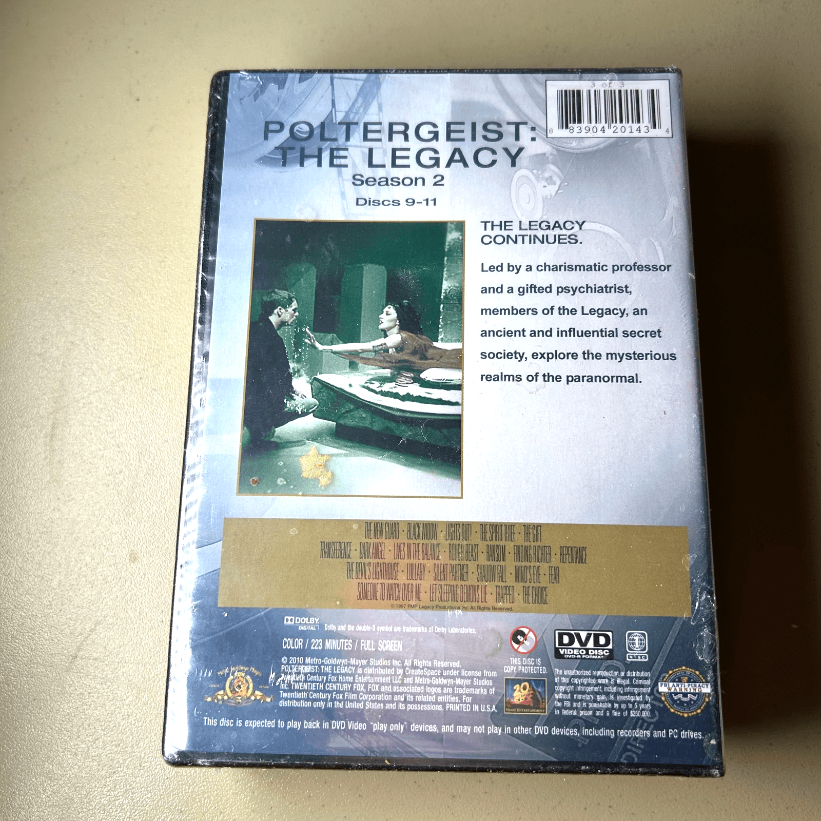 NIB Poltergeist: The Legacy - Season 2 (DVD, 2010, 11-Disc Set) Sealed - Thumbnail 3