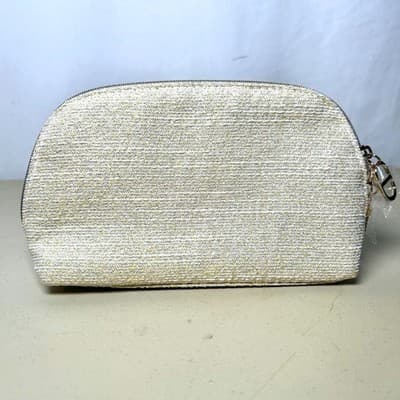 Christian Dior Holiday 2024 Limited Edition Cosmetic Pouch Gold Charm - Thumbnail 6