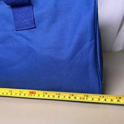 NEW 3 piece blue weekender bag tote set - Thumbnail 6