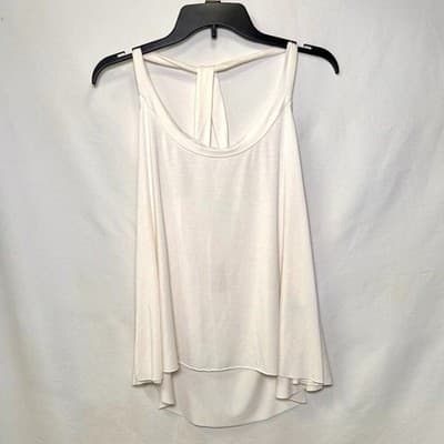 Rachel Pally White Racerback-Style Top Size S - Thumbnail 3