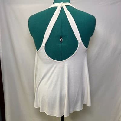 Rachel Pally White Racerback-Style Top Size S - Thumbnail 2