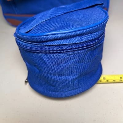 NEW 3 piece blue weekender bag tote set - Thumbnail 5