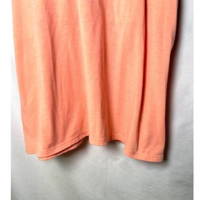 Athleta Essence Cross Back Peach Tank Top Large - Thumbnail 3