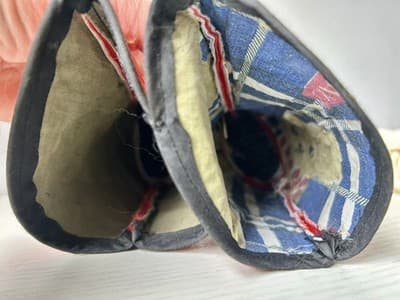 Colorful Asian Embroidered Silk Booties - Thumbnail 5