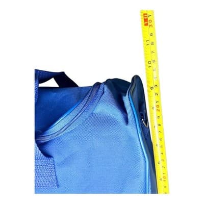 NEW 3 piece blue weekender bag tote set - Thumbnail 7