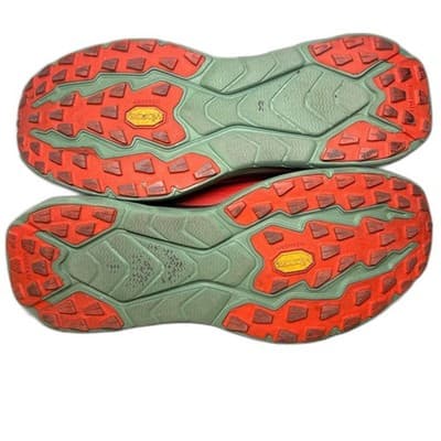 Hoka One One Zinal trail running shoes Sneakers Fiesta - Black Olive Size 11.5 - Thumbnail 6