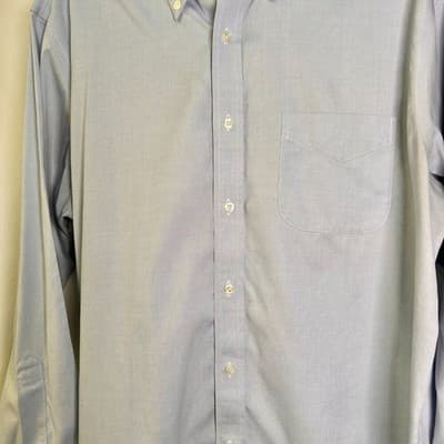 Brooks Brothers Regent Light Blue Button-Up Long Sleeve Shirt size 16-33 - Thumbnail 3