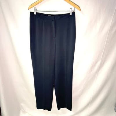 Yansi Fugel Black Polyester Pant Suit Size 8 Jacket Size 6 Pant - Thumbnail 5