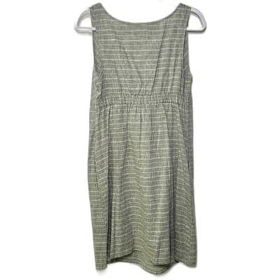 Patagonia Island Hemp Basin Green Crossover Dress Size 10 - Thumbnail 2