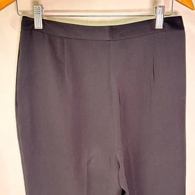 Yansi Fugel Black Polyester Pant Suit Size 8 Jacket Size 6 Pant - Thumbnail 9