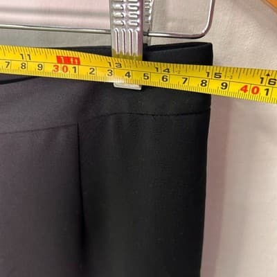 Yansi Fugel Black Polyester Pant Suit Size 8 Jacket Size 6 Pant - Thumbnail 14