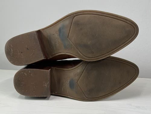 Crown Vintage brown leather booties 6 - Thumbnail 5
