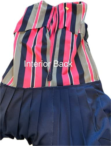 Vintage Polyester Drop Waist Go Go Dress - Thumbnail 5