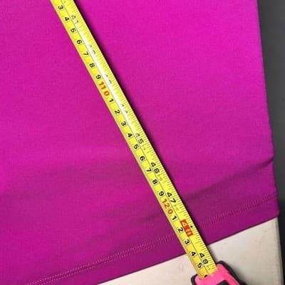 Bob Mackie Wearable Art Fuchsia Cap Sleeve Embroidered Dress Size M Old Money - Thumbnail 11