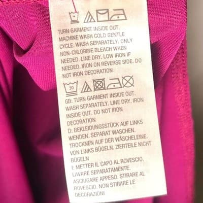 Bob Mackie Wearable Art Fuchsia Cap Sleeve Embroidered Dress Size M Old Money - Thumbnail 7
