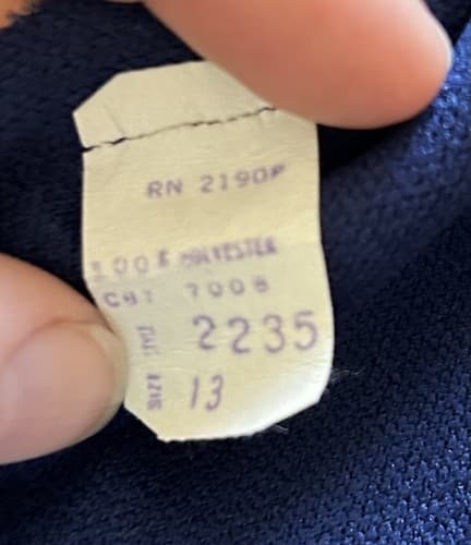 Vintage Polyester Drop Waist Go Go Dress - Thumbnail 7