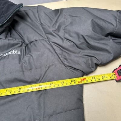 Columbia Men's Gray Omni Heat Interchange Puffer Jacket Medium - Thumbnail 11