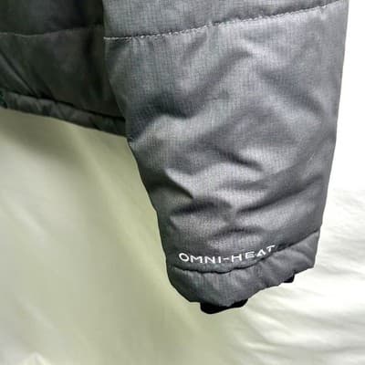 Columbia Men's Gray Omni Heat Interchange Puffer Jacket Medium - Thumbnail 5