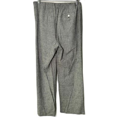 Chico's Design black and white houndstooth elastic-waist pants Size 2 - Thumbnail 5