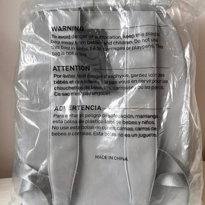 NWT OTG Gray Baby Diaper Changing Station Backpack - Thumbnail 6