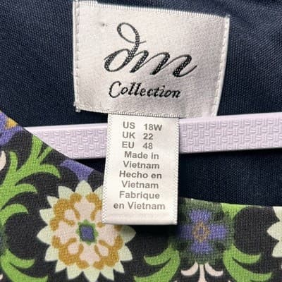 DM Collection Whitt Jersey Midi Dress Size 18W - Thumbnail 6
