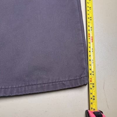 Wrangler Authentics Gray Fleece-Lined Cargo Pants 36x30 - Thumbnail 7