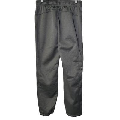 Under Armour Dark Gray Cold Gear Loose Sweatpants Drawstring Ankle Small - Thumbnail 2