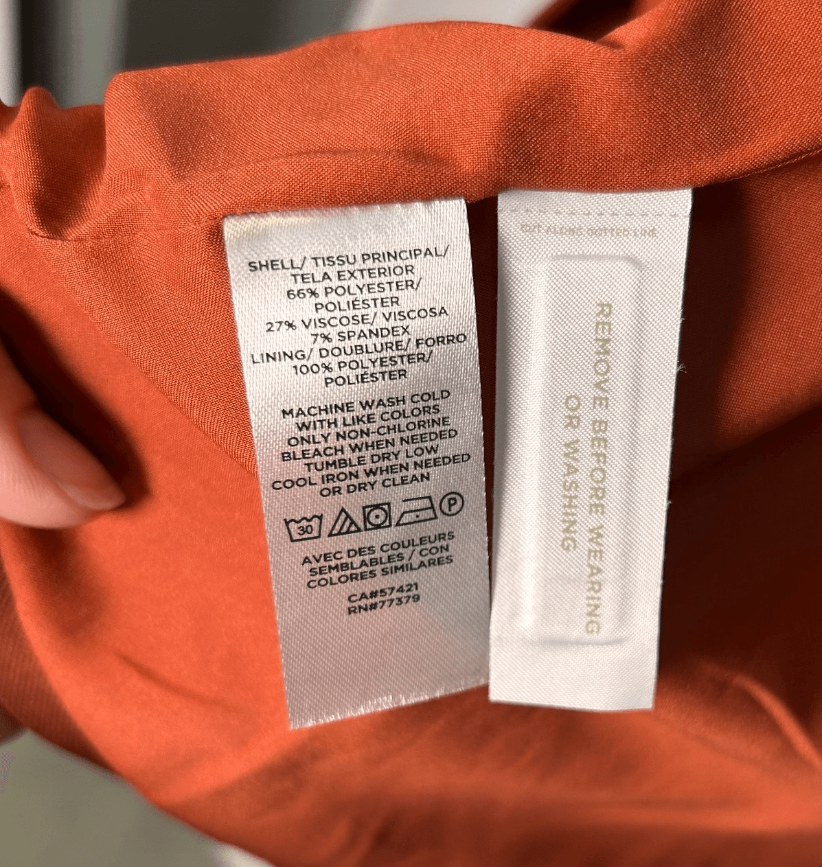 Ann Taylor burnt orange one-button blazer size 12 Boss Babe Office Wear - Thumbnail 5