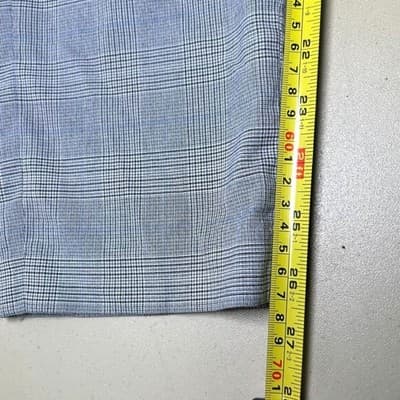 Uniqlo Mini-houndstooth Smart Ankle Pant Gray Small - Thumbnail 8