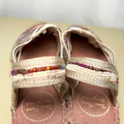 Toni Pons Noa women's rainbow woven espadrille wedge sandals Size 37 - Thumbnail 4