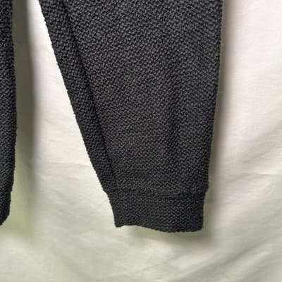 Offline by Aerie Textured Knit Black Joggers XS - Thumbnail 7