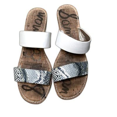 Sam Edelman Gala two-band slide sandals Size 8.5 - Thumbnail 2