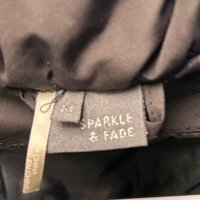 Sparkle & Fade Black Puffer jacket Size M - Thumbnail 4