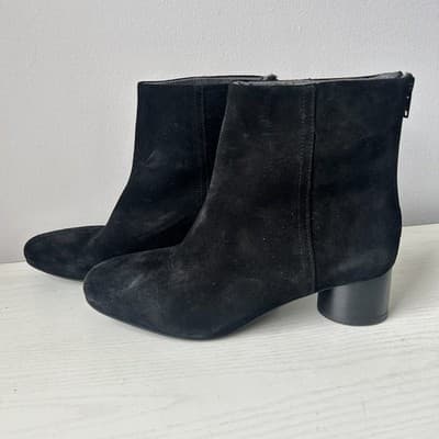 Seychelles Black Suede Boots Size 8 - Thumbnail 4