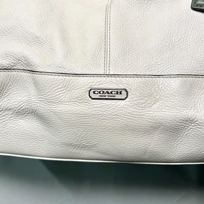 Coach #31324 Vermillion Park Kathryn Triple Zip Soft Pebble Leather Satchel Bag - Thumbnail 3