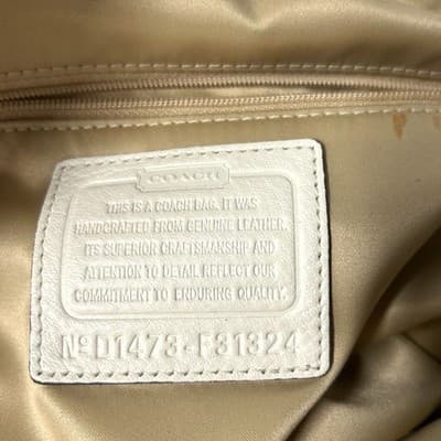 Coach #31324 Vermillion Park Kathryn Triple Zip Soft Pebble Leather Satchel Bag - Thumbnail 4