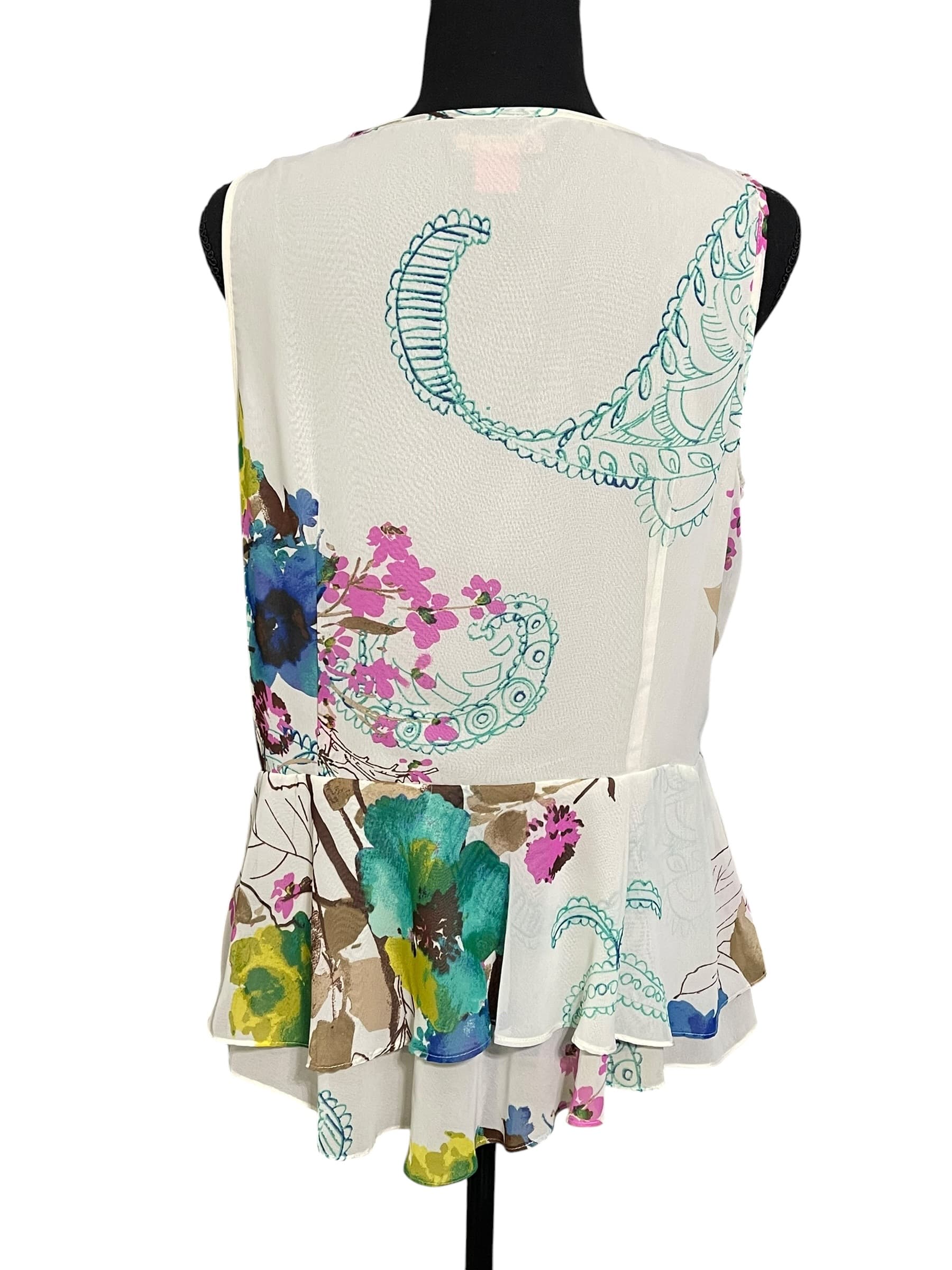 Sunny Leigh Women’s Sleeveless Flowy Top/Blouse - Thumbnail 5
