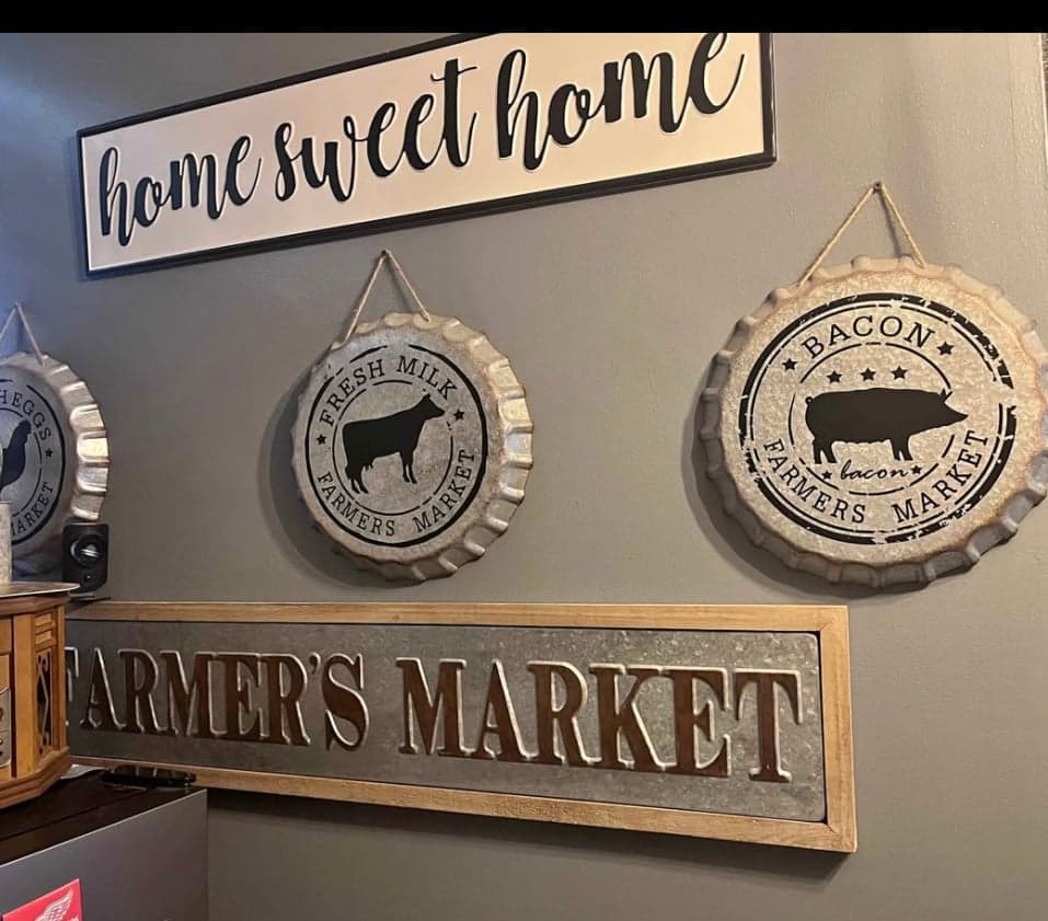 5 farm house decor signs bundle