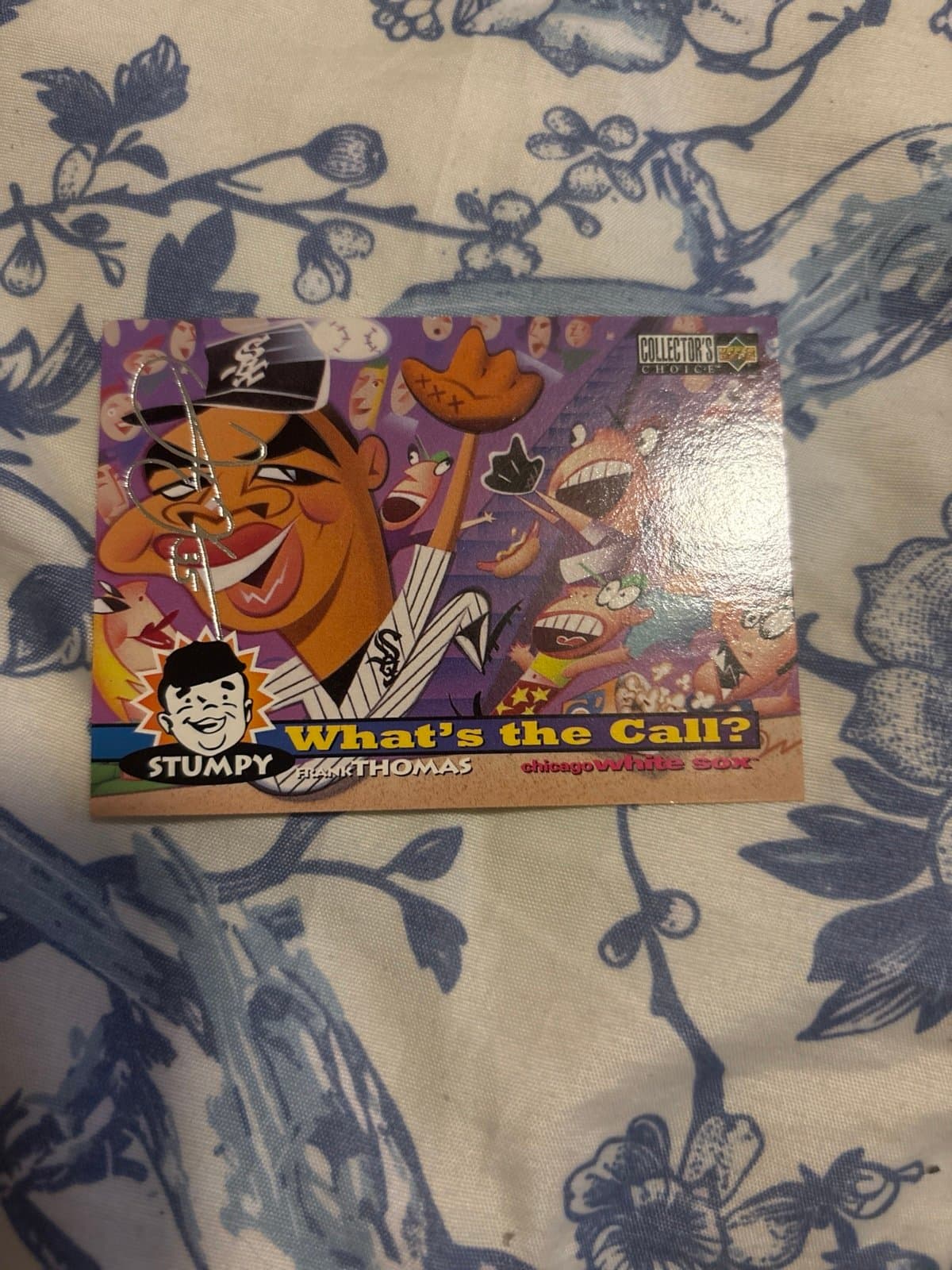 1995 Upper Deck Collector's Choice - What's the Call? Frank Thomas #89