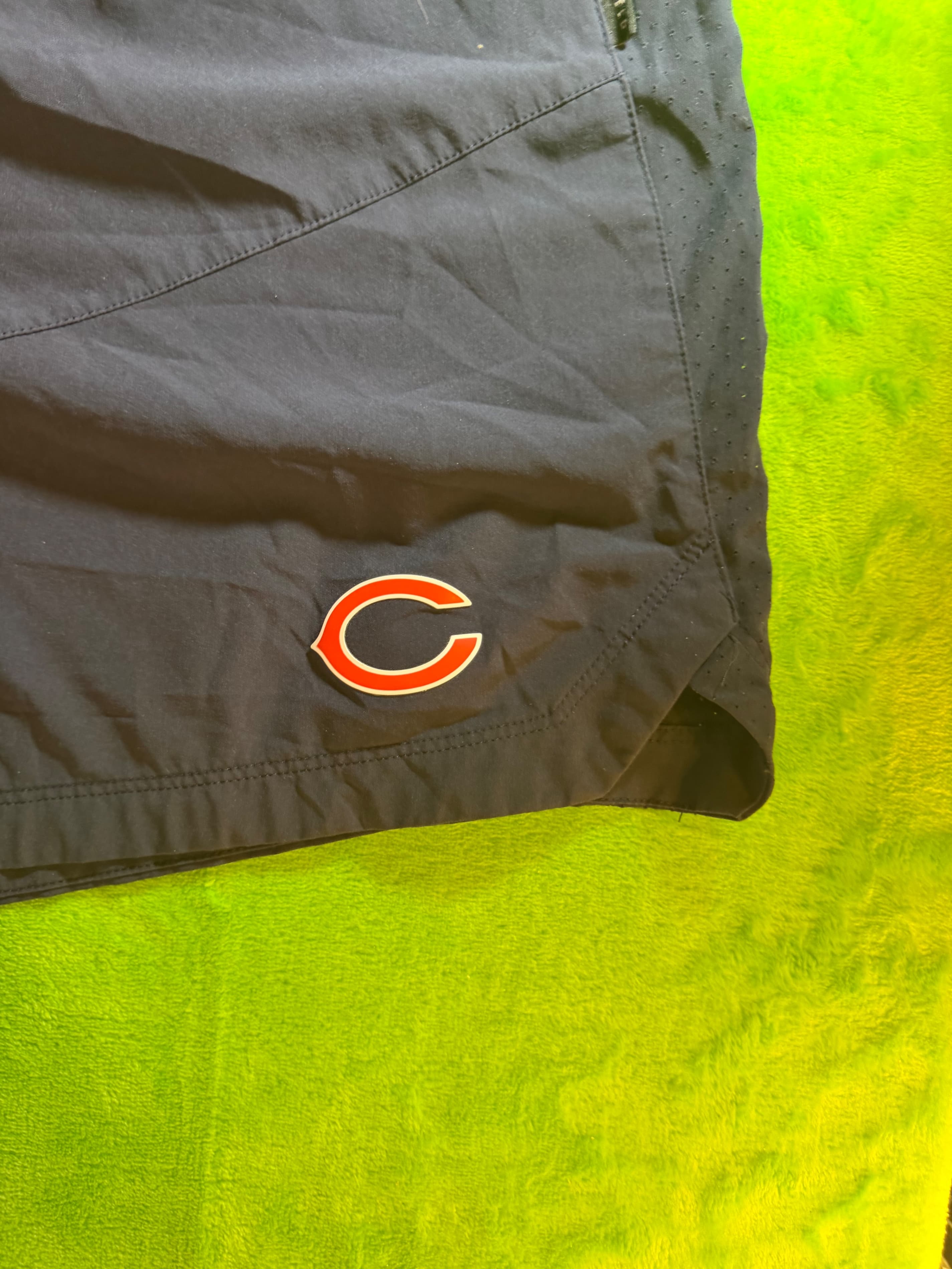 Nike NFL Chicago Bears Dri-FIT Onfield Shorts Mens Sz 3XL Navy - Thumbnail 4