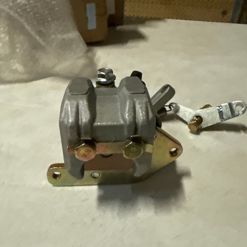 Rear Disc Brake Caliper with Parking Brake Assembly for Go-Kart / Mini Bike - Thumbnail 8