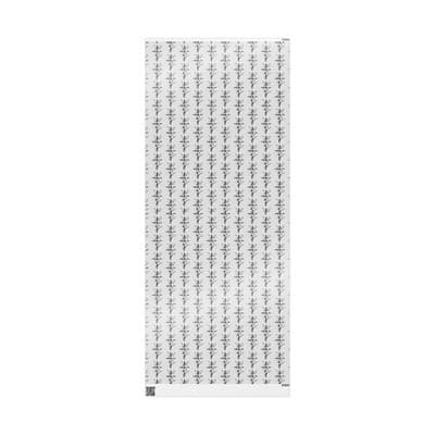 Floral Cross Christian Wrapping Papers | Christmas Gift Wrap | Holiday